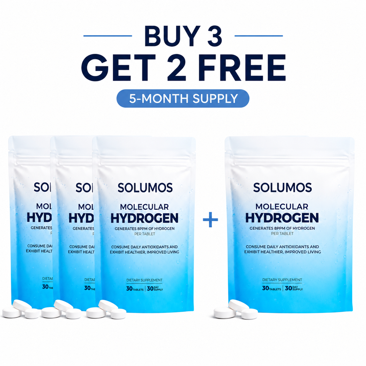 Molecular Hydrogen Tablets